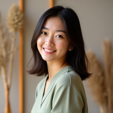 요가 강사 김지원의 전문 헤드샷