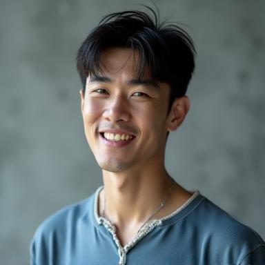 요가 강사 박민준의 전문 헤드샷